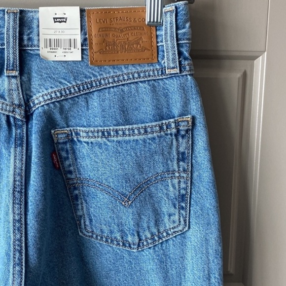 NWT LEVIS 80s MOM JEAN SZ 27 - Picture 6 of 8